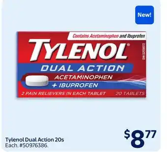 Walmart Tylenol Dual Action offer