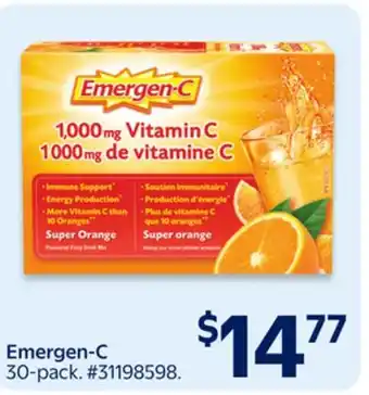 Walmart Emergen-C offer
