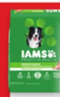 Walmart IAMS dry tas dog food offer