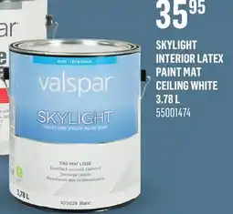 Canac Skylight Interior Latex Paint Mat Ceiling White offer