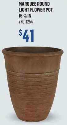 Canac Marquee Round Light Flower Pot offer