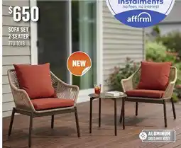 Canac Sofa Set offer