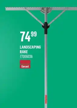 Canac Landscaping Rake offer