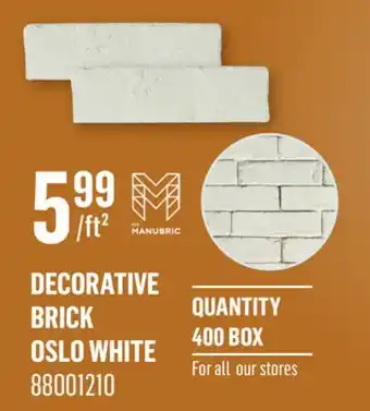 Canac Decorative Brick offer