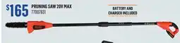 Canac Pruning Saw 20V Max offer