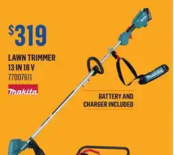 Canac Lawn Trimmer 13in 18V offer