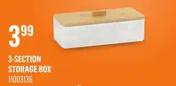 Canac 3-Section Storage Box offer