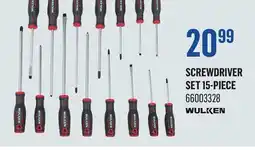 Canac Screwdriver Set 15-Piece offer