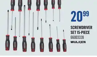 Canac Screwdriver Set 15-Piece offer