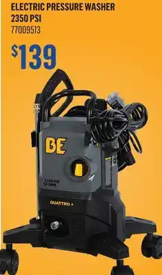 Canac Electric Pressure Washer offer