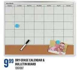 Canac Dry-Erase Calendar & Bulletin Board offer