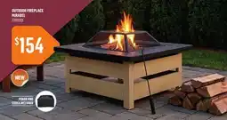 Canac Outdoor Fireplace offer