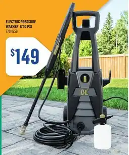 Canac Electric Pressure Washer 1700PSI offer