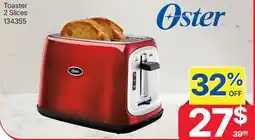 Rossy OSTER Toaster offer