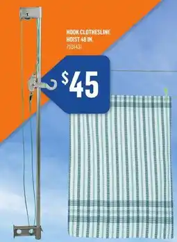 Canac Hook Clothesline Hoist 48 in offer