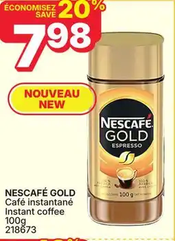 Rossy NESCAFÉ GOLD Instant coffee offer