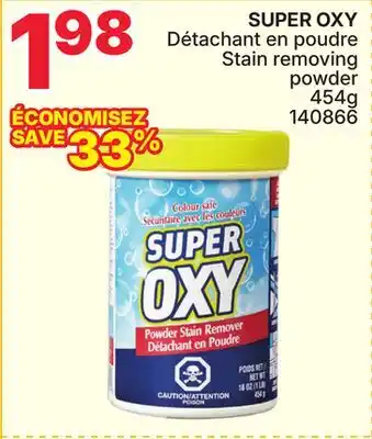 Rossy SUPER OXY Stain removing powder offer