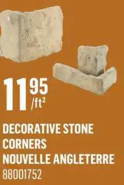 Canac Decorative Stone Corners offer