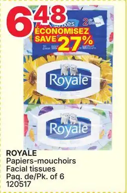 Rossy ROYALE Facial tissues offer