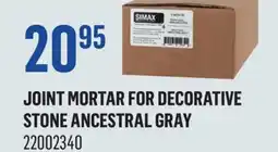 Canac Joint Mortar For Decorative Stone Ancestral Gray offer