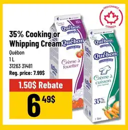 Mayrand Cooking or whipping cream offer