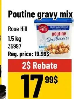 Mayrand Poutine sauce mix offer