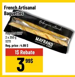 Mayrand French artisanal baguettes offer