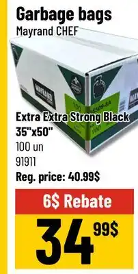 Mayrand Garbage bag offer