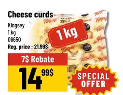 Mayrand Cheese curds offer