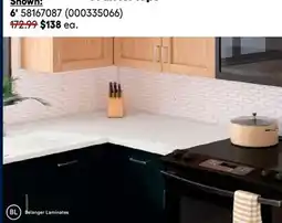 RONA and laminate countertops offer