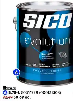 RONA SICO Evolution interior paint offer