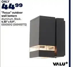 RONA VALU+ Focus outdoor wall lantern offer