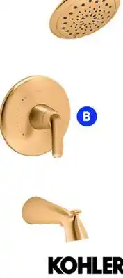 RONA Bath/shower faucet, gold finish offer