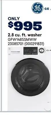 RONA GE 2.8 cu. ft. washer offer