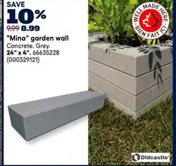 RONA Old Castle 24 x 4 Mina garden wall offer