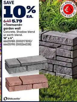 RONA Oldcastle Townsend garden wall offer