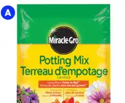 RONA Miracle-Gro 8.8-L, for indoor/ outdoor plants potting soil offer