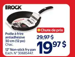 Walmart THE ROCK 12 Non-stick fry pan offer