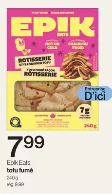 Avril tofu fumé offer