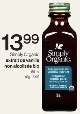 Avril Extrait de vanille non alcolisée bio offer