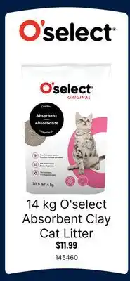 Ren’s Pets Depot O'select Absorbent Clay Cat Litter offer