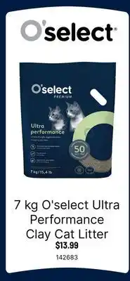 Ren’s Pets Depot O'select Ultra Performance Clay Cat Litter offer