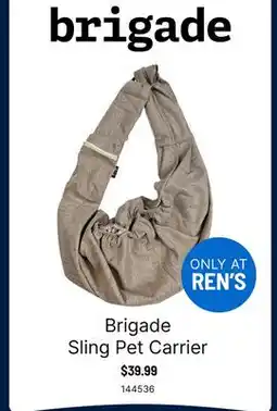 Ren’s Pets Depot Brigade Sling Pet Carrier offer