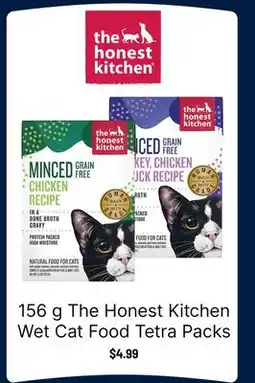 Ren’s Pets Depot The Honest Kitchen Wet Cat Food Tetra Packs offer