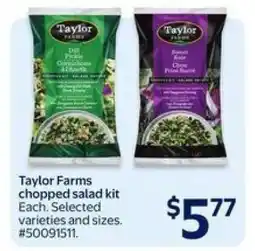 Walmart Taylor Farms Chopped Salad Kit offer