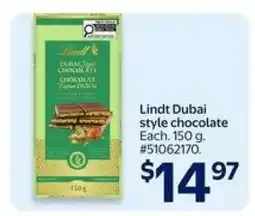 Walmart Lindt Dubai style chocolate offer