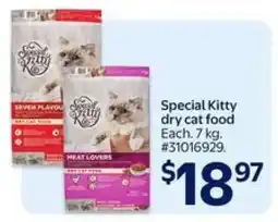 Walmart Special Kitty Dry Cat Food offer