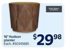 Walmart 16 Hudson planter offer