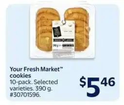 Walmart Your Fresh Market Cookies offer