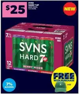 Real Canadian Liquorstore SVNS Hard 7 Up Berry Mixer offer